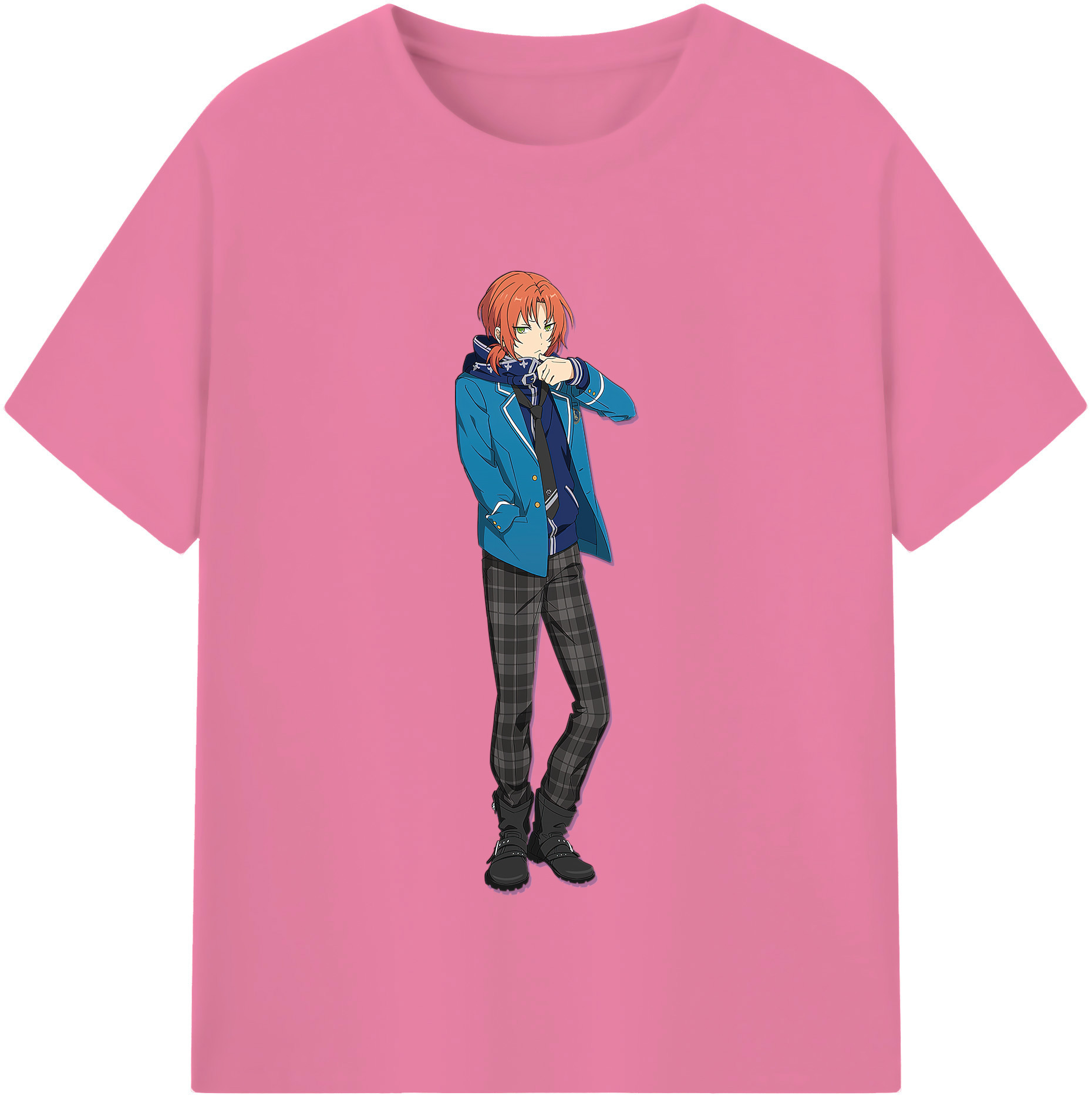（画像用） あんさんぶるスターズ! Ensemble Stars 綿100％半袖Tシャツ（フロントプリント）